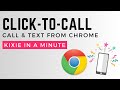 How to Use Kixie Click-to-Call in Chrome | Kixie In A Minute