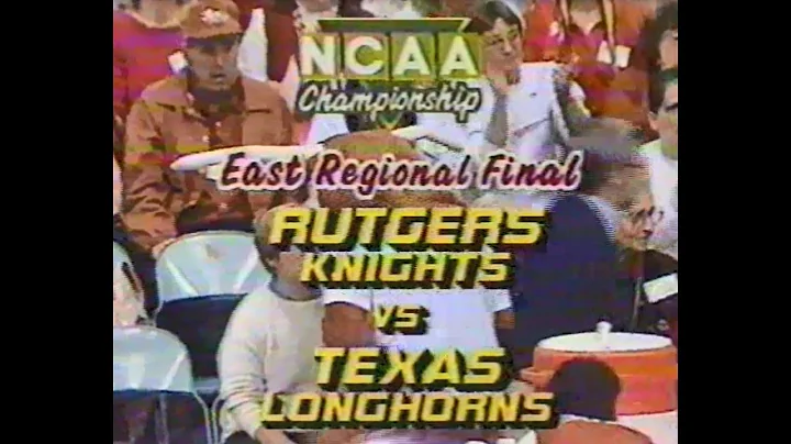 Rutgers vs Texas Women's Basketball  - 1987 NCAA E...