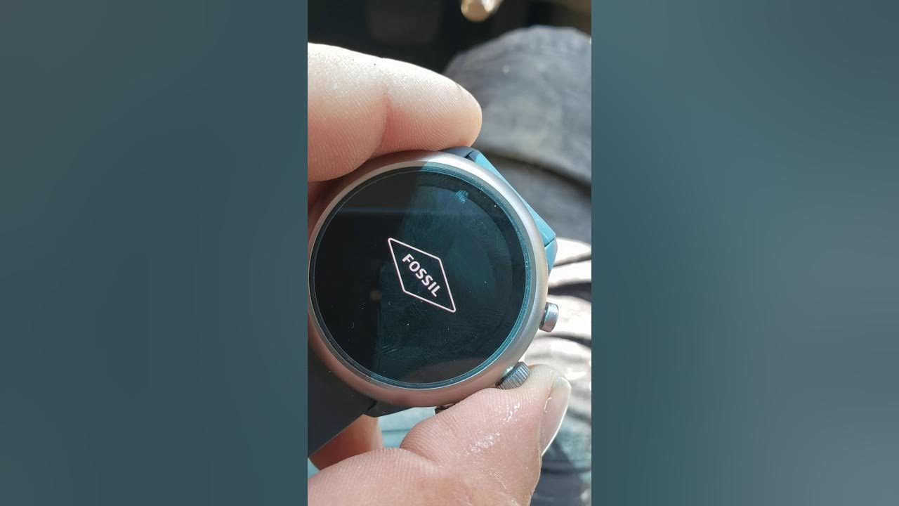 Fossil sport watch charging issue solved YouTube
