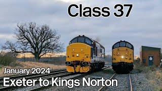 Class 37 Driver's Eye View: Exeter St. Davids to Kings Norton (Birmingham) by Ben Elias 117,656 views 4 months ago 3 hours, 2 minutes