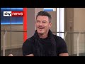Luke Evans sings his way into our hearts