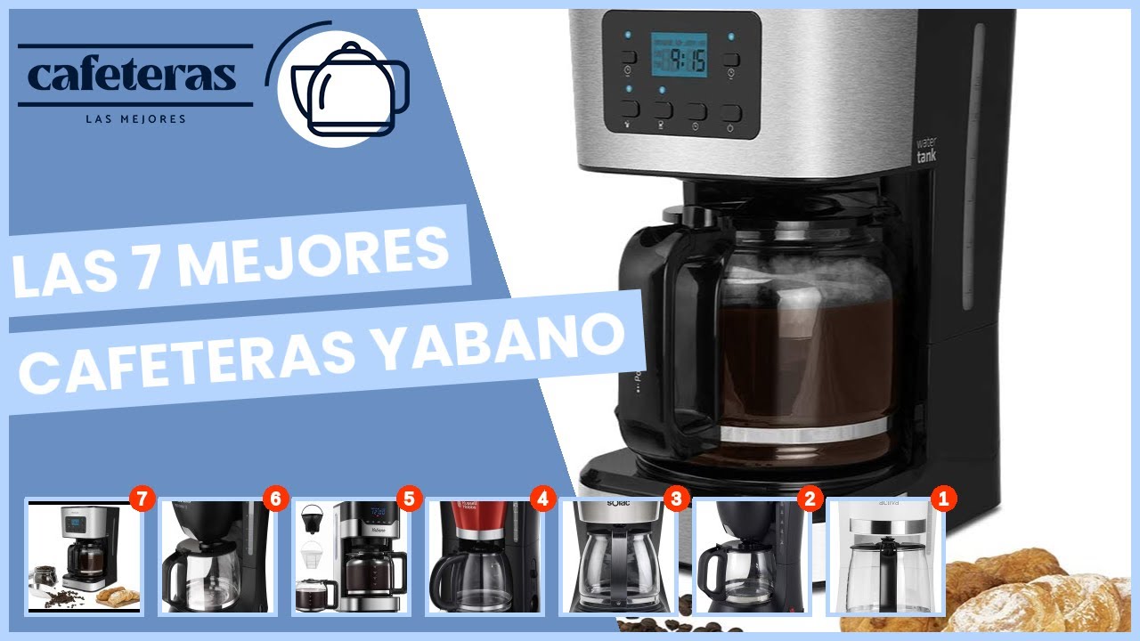 Las 7 mejores cafeteras yabano - YouTube