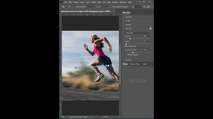 Create Dynamic Motion Blur In Photoshop | Short Photoshop Tutorial