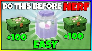 Download Lagu DO THIS BEFORE NERF For EASY Enchanted Chest \u0026 MAX Fairy Jars \u0026 MAX FAIRY POINTS | Grow a Garden MP3 Download Lagu DO THIS BEFORE NERF For EASY Enchanted Chest \u0026 MAX Fairy Jars \u0026 MAX FAIRY POINTS | Grow a Garden MP3