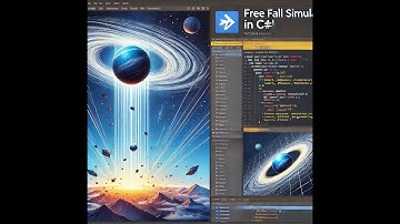 Mastering Physics: Free Fall Simulation in C# | Learn Programming and Physics Simulation | C# Coding