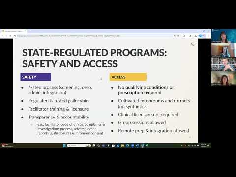 Colorado Psilocybin Therapy Program Launch Webinar
