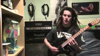 Ensiferum The Longest Journey Heathen Throne Part II Guitar Cover