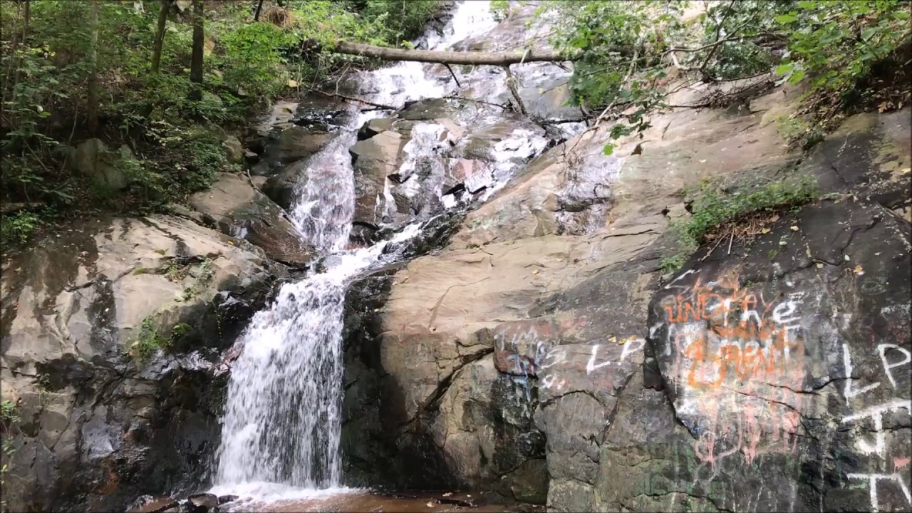 Silvervale Falls, Caldwell County, Patterson North Carolina - YouTube
