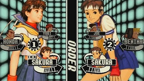 1122: Capcom vs. SNK Pro \\ Dreamcast \\ EX Sakura, EX E.Honda, EX Yuri max lvl Arcade playthrough!