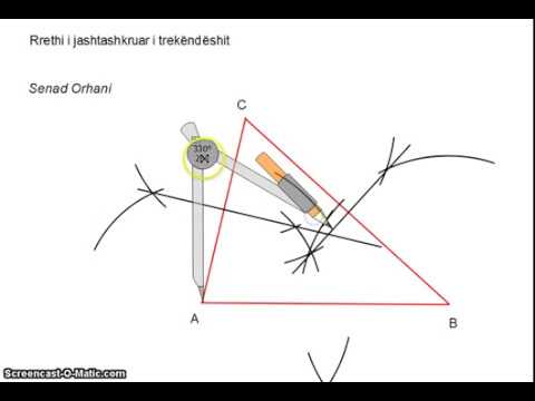 Video: Si Të Gjesh Rrezen E Një Rrethi Të Rrethuar Rreth Një Trekëndëshi