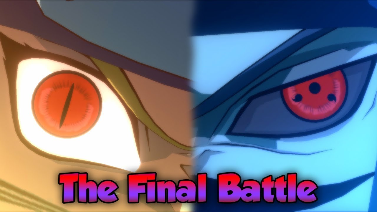 Naruto Sasuke Final Valley Boss Battle Ultimate Ninja Storm Legacy