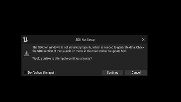 How to Fix SDK Not Setup Error in Packaging Results Unreal Engine 5.4