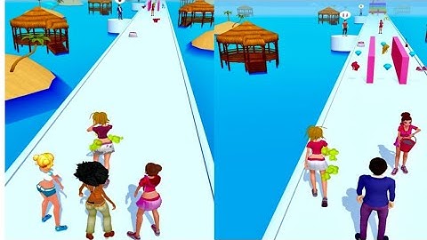 Makeover Run All levels Android iOS Gameplay #5