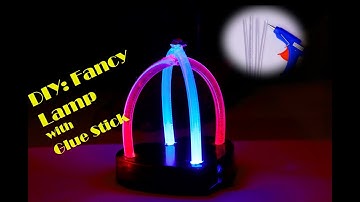 DIY Gluestick Lamp