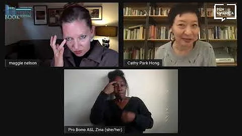 PEN Presents: Maggie Nelson with Cathy Park Hong
