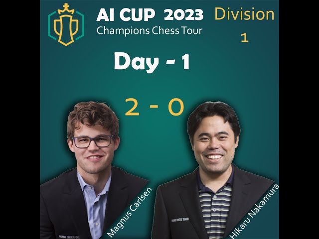 AI Cup (Day 1): Carlsen Goes Undefeated vs. Nakamura, Advances To Winners  Semifinals 