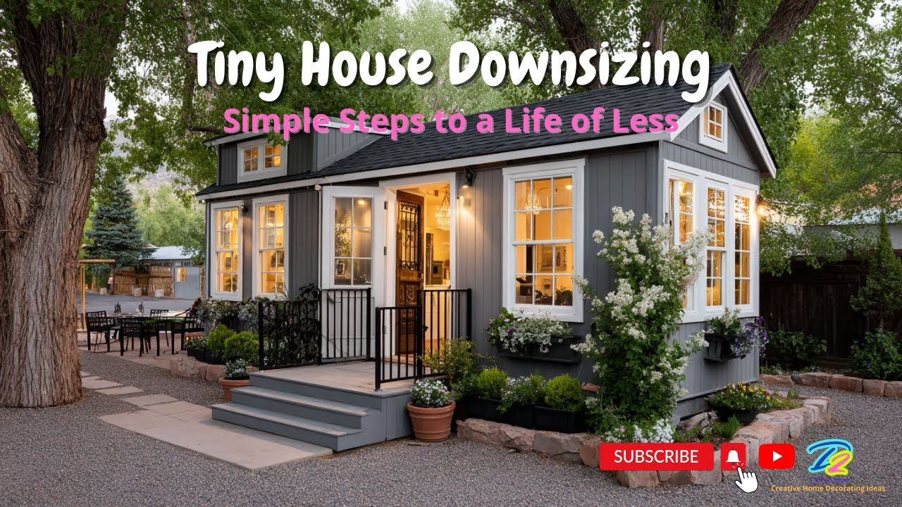 🏡✨ Tiny House Downsizing: Simple Steps to a Life of Less 🌿🪵
