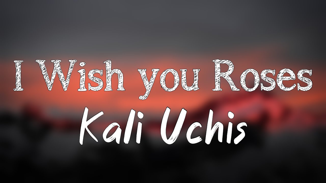 I Wish you Roses Kali Uchis {Lyrics Video} YouTube