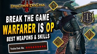 This Vocation Breaks The Game! Warfarer Best Build Guide: Weapons & Skills - Dragon's Dogma 2