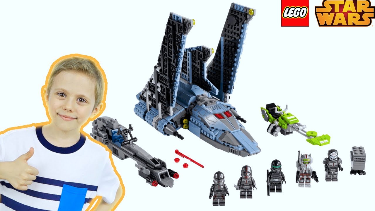 Лего Звёздные Войны - Штурмовой шаттл бракованной партии . Lego STAR WAR 75314