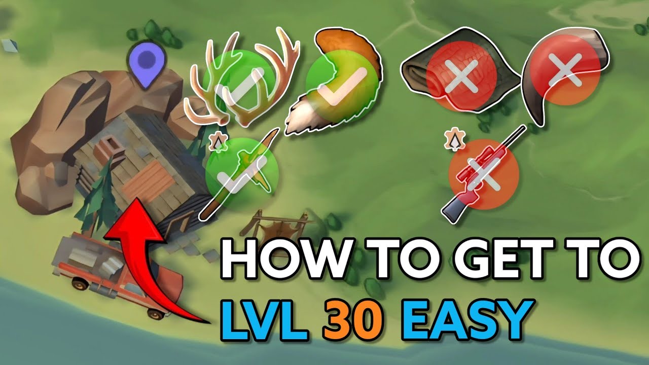 Как достичь 30-го уровня в событии «Инстинкт охотника» без лодки! | Последний день на Земле: Выжи...