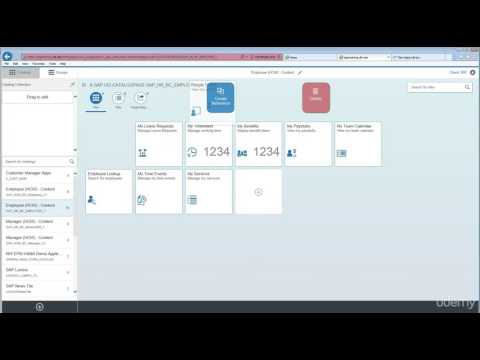 SAP Fiori Administration - 008 Creation of Catalogs  Groups