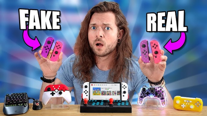 Review of fake Nintendo Switch Joy-Cons! 