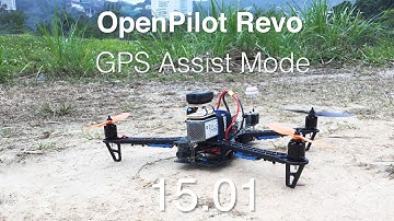 Dead Cat 450 with OpenPilot Revo 15.01 GPS Assist modes