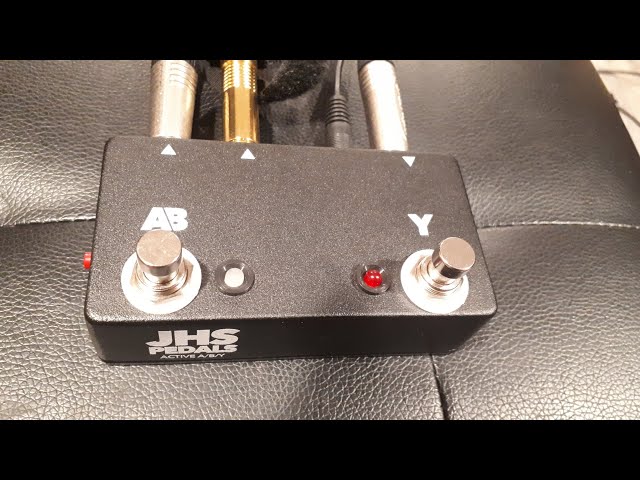 JHS Active A-B-Y pedal: 1 guitar 2 amps = No problem! - YouTube