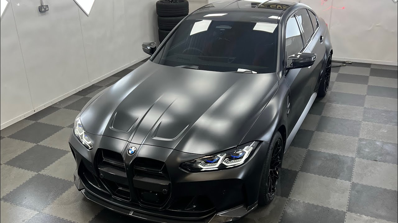 Gloss to XPEL Stealth - BMW M3 Touring PPF Transformation 