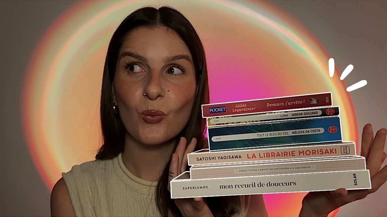 ASMR | Les derniers livres que j’ai lu 🤓📖