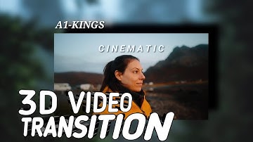 Classic 3D VIDEO transition effect in kinemaster