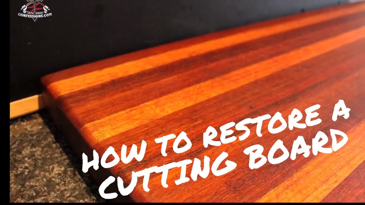 How to Restore a Cutting Board Kitchen Basics YouTube