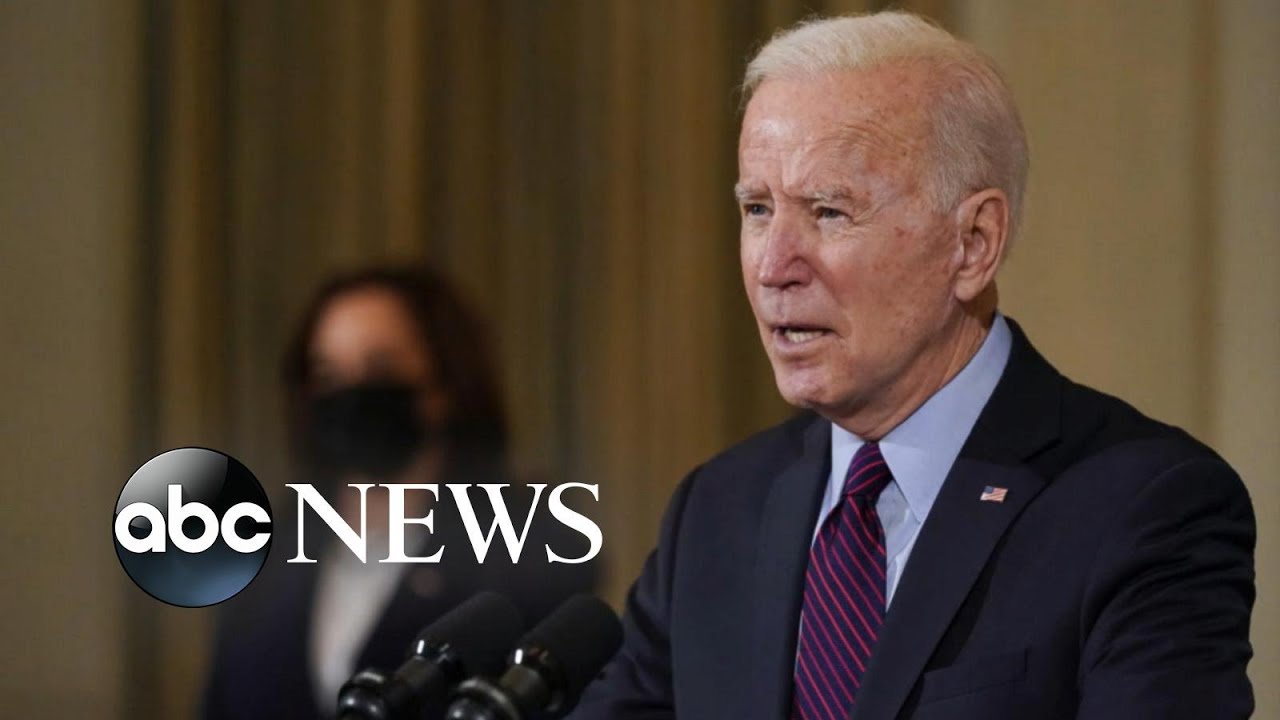 Biden pushes pandemic relief bill