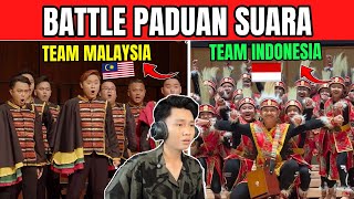 Beda Paduan Suara Malaysia Vs Indonesia  Gilaaaaa Keren Banget 