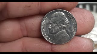 Silver Found in Nickel Hunt & Fill #15  #silver #nickel
