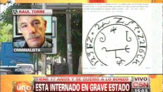 C5N - POLICIALES: UN JOVEN SE PRENDIO FUEGO EN POLVORINES (PARTE 4)