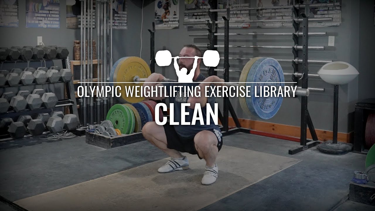 Clean - Olympic Weightlifting Exercise Library: Demo Videos