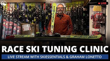 Race Ski Tuning Clinic with SkiEssentials & Graham Lonetto
