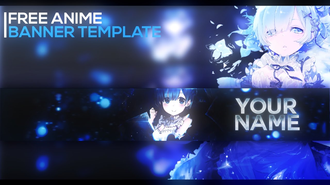 Emo Boy Anime Banner Template 4 By Flo Graphics