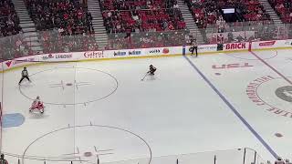 Stutzle Penalty Shot - Ottawa/Detroit 02/28/2023