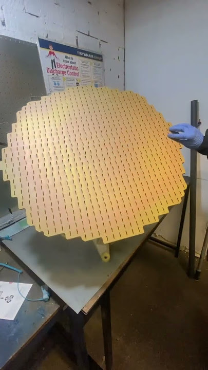 Weather Radar Antenna replaced last night from a 737-8200 MAX #aviation #aviationlovers #engineering