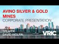 Avino silver  gold mines corporate presentation vric 2024