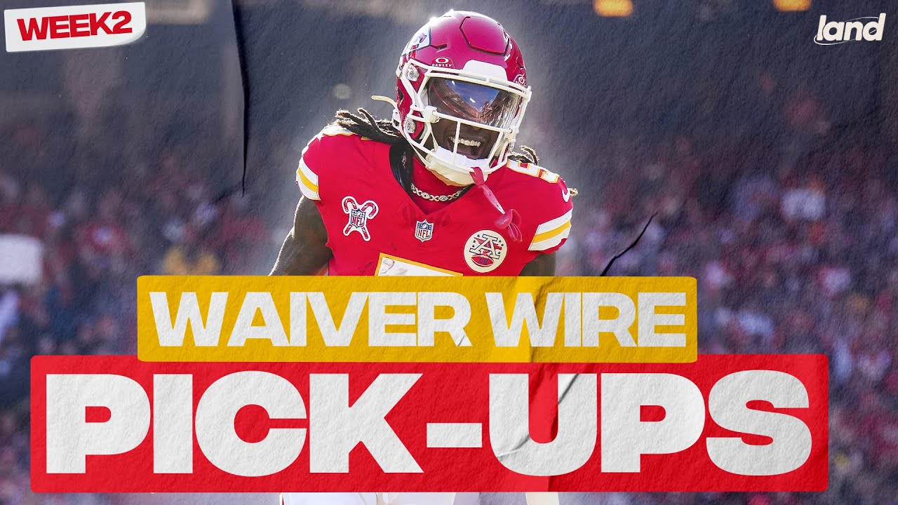 10+ MUST-ADD Waiver Wire Players for Week 2