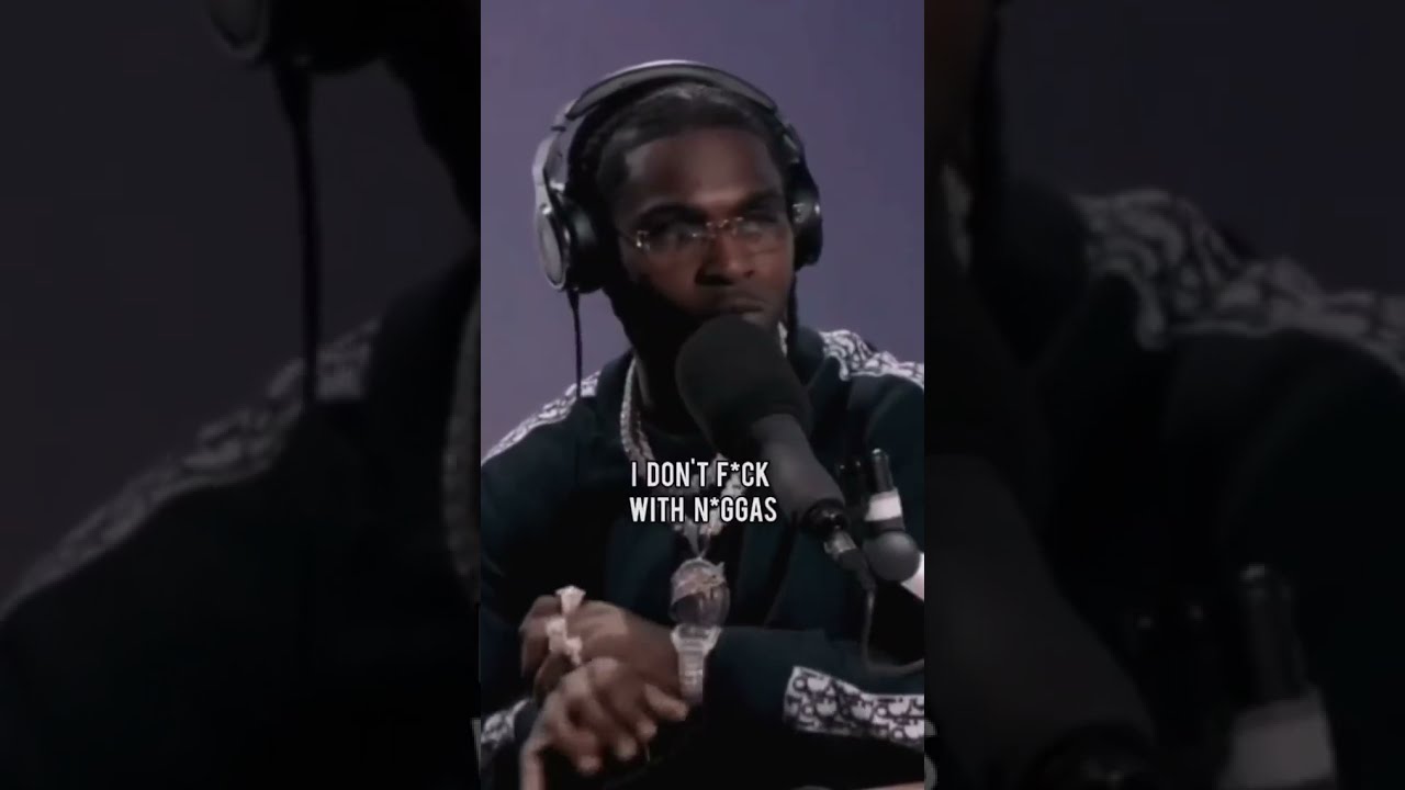 I don't fuck with niggas - Pop Smoke