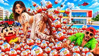 🤯🍫 Riya Ne Kinder Joy Chocolate Hag Diya 😂💩 | Indian Theft Auto Simulator 🔥