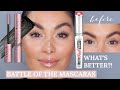 MAYBELLINE SKY HIGH MASCARA VS BENEFIT THEY'RE REAL MAGNET MASCARA | Beauty's Big Sister