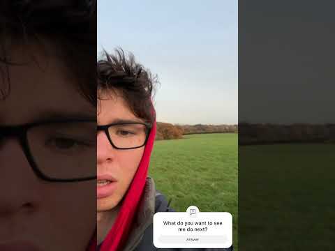 Nick in the field enjoying the view. #studentinuk #travel #castle #england #vlog #overseaseducation