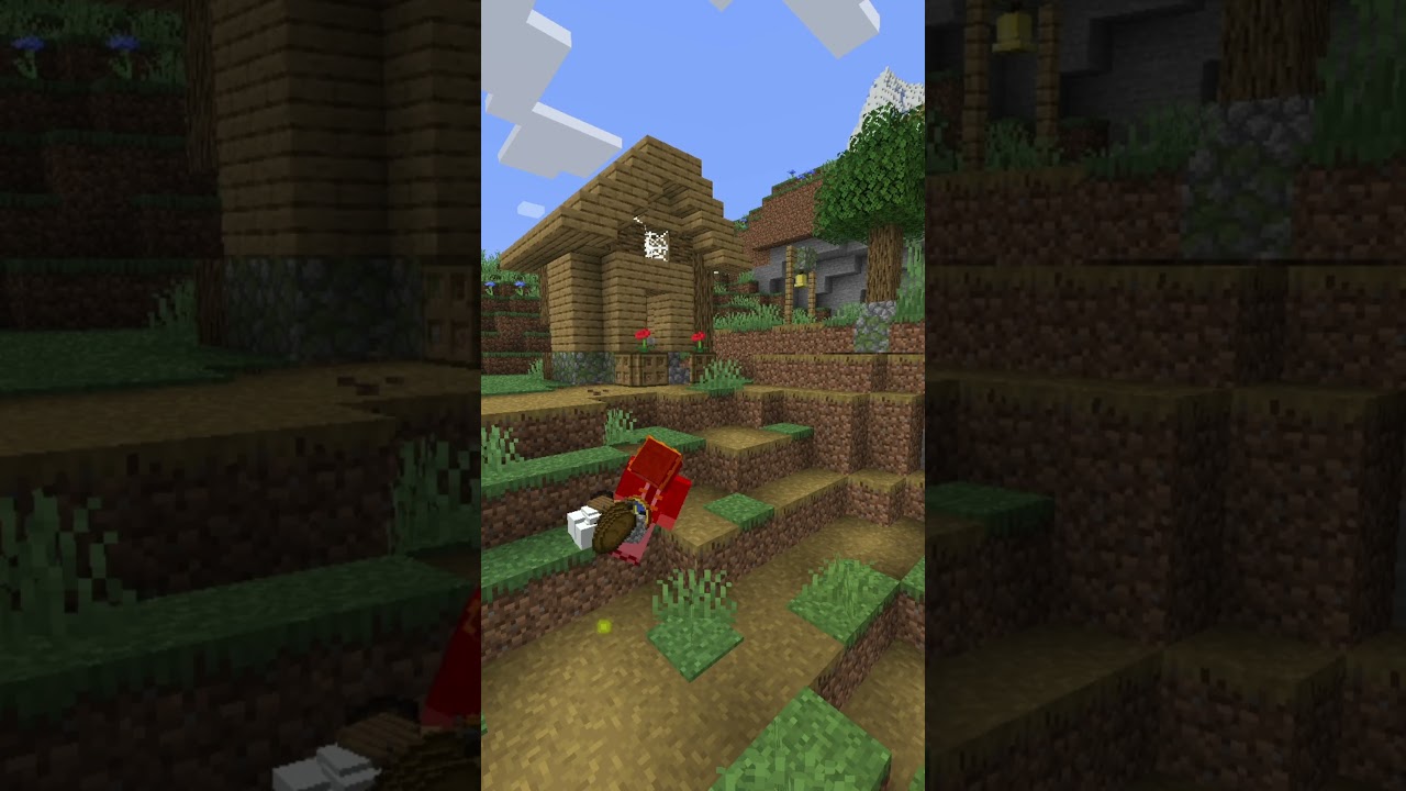 Beating Minecraft Without Taking Damage in Hardcore