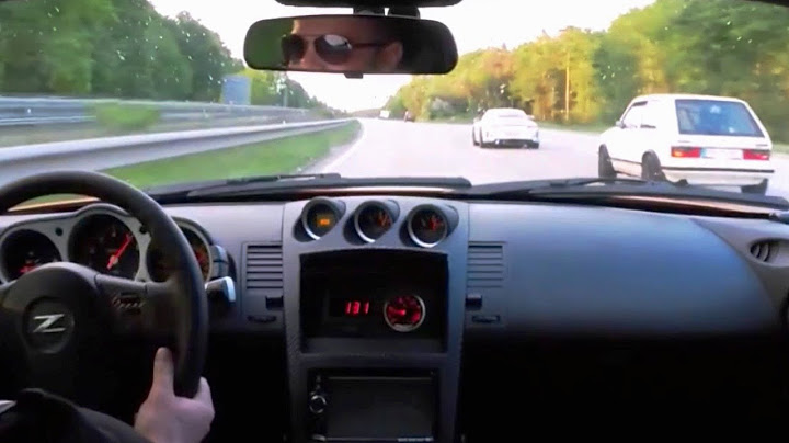 Unscheinbarer GOLF 1 versägt Porsche GT3 und Nissan 350Z auf der Autobahn
